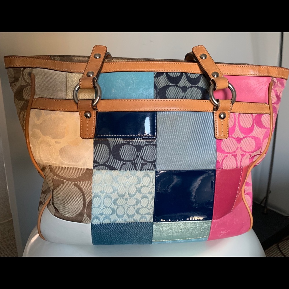 Signature Patchwork Tote